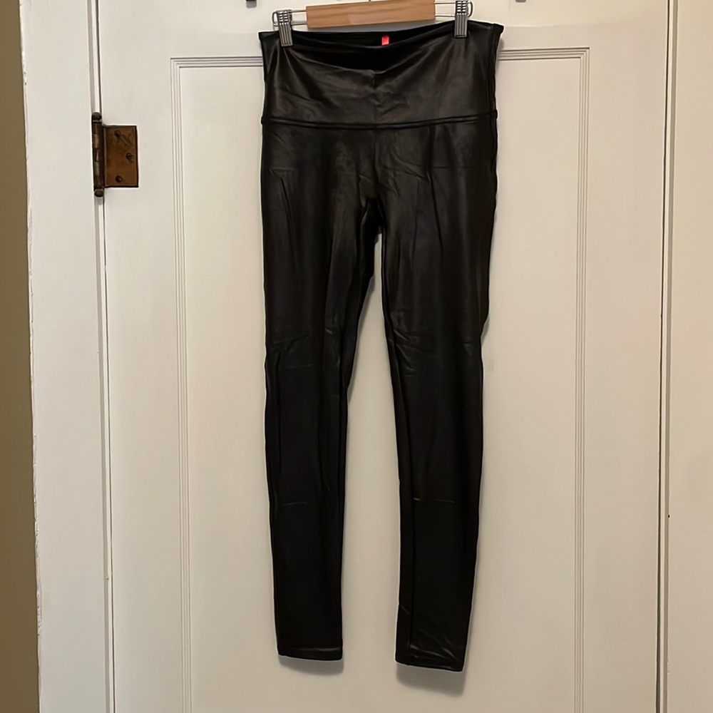 Spanx faux leather leggings